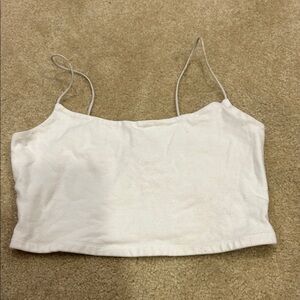 Aeropostale White Bungee Cammi
